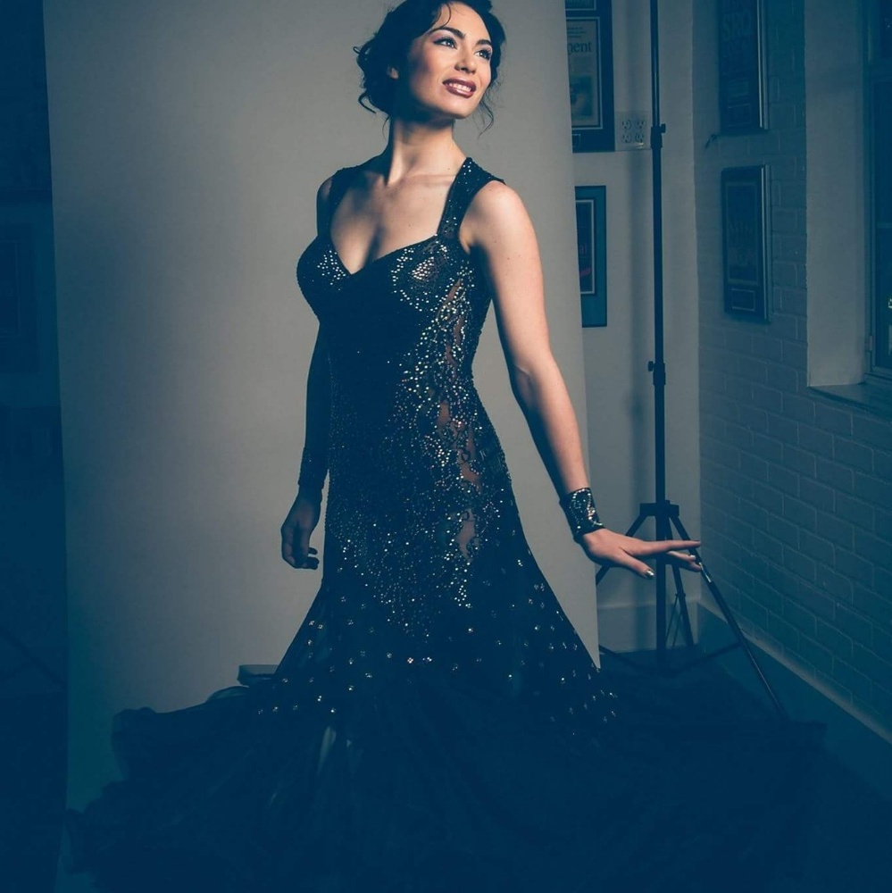 JORDY Designer SMOOTH BALLROOM DANCE DRESS